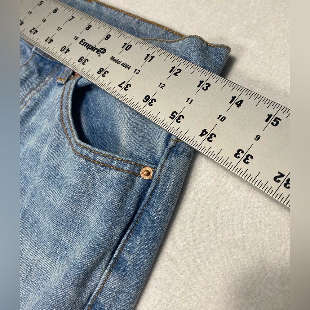 BDG Women's High Rise Distressed Blue Jeans - Picture 9 of 11